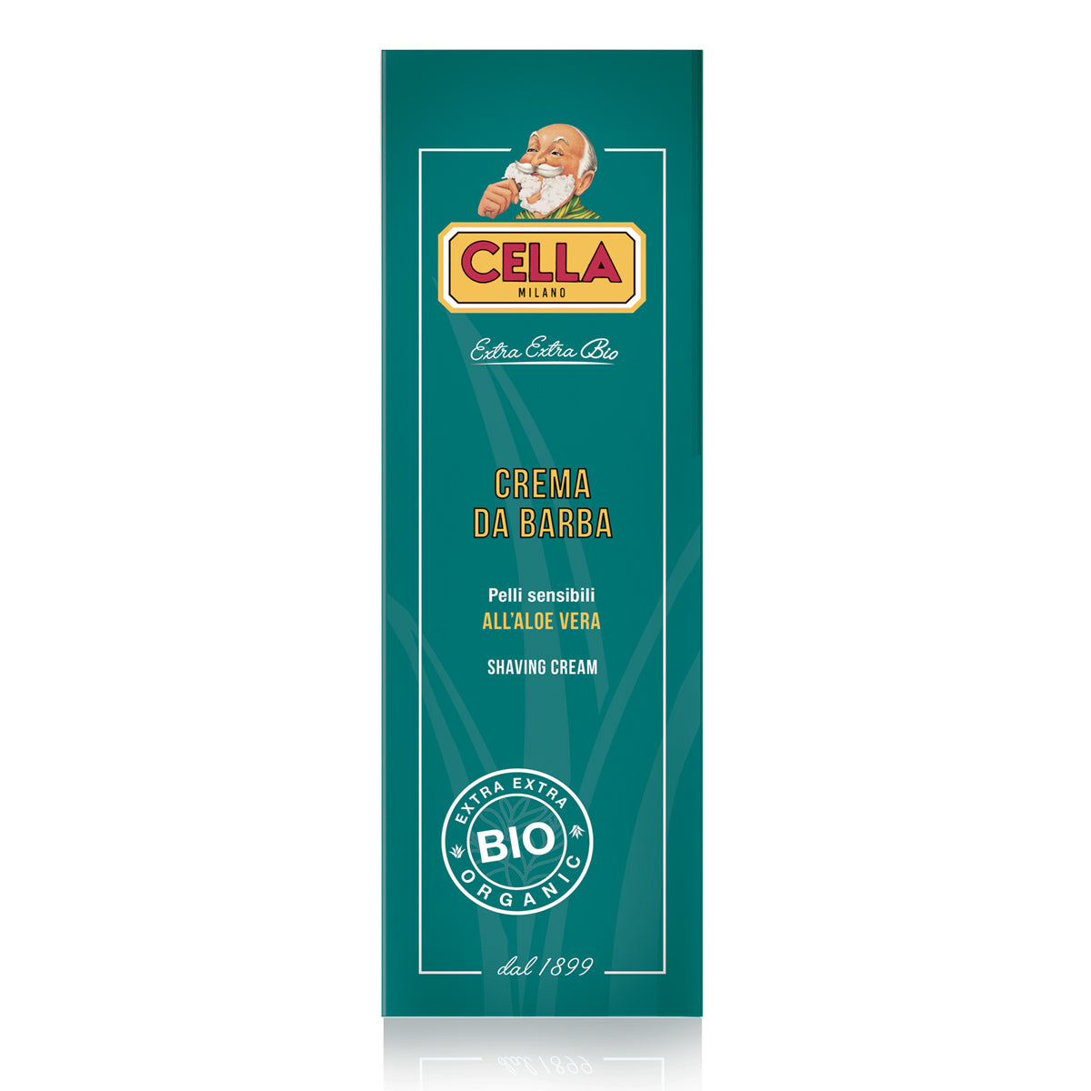 Organic shaving cream tube – Cella Milano 1899